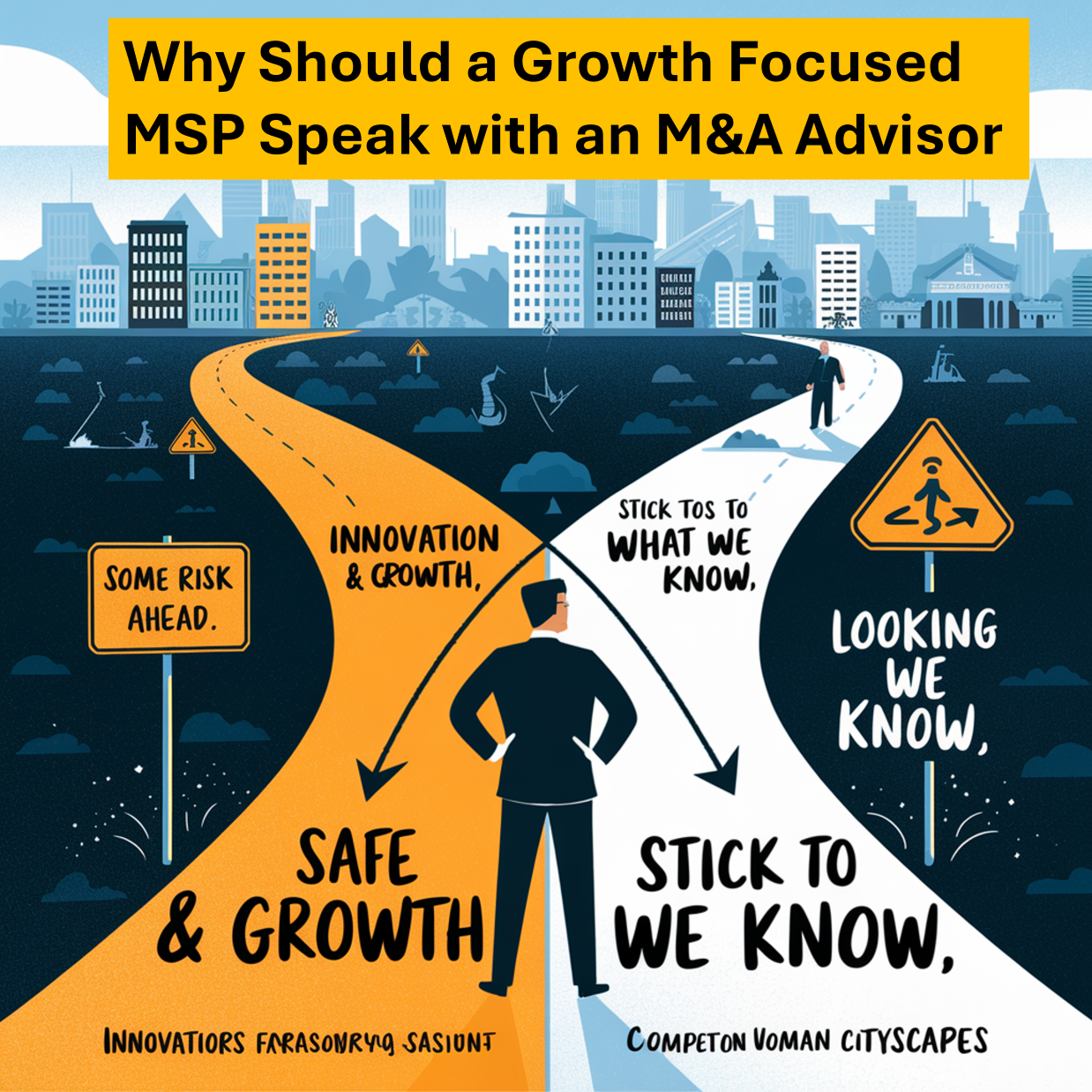 Why Should a Growth Focused MSP Chose an M&A Advisor