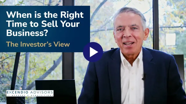 when is the right time to sell your business the investor’s view with play button